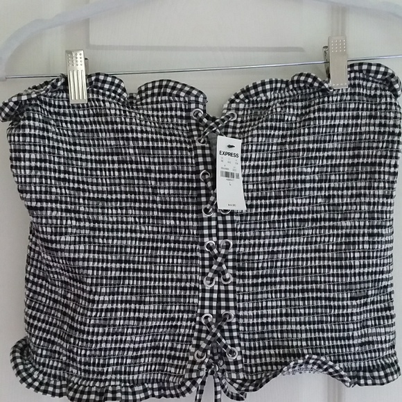Express tube top size large - Picture 1 of 1